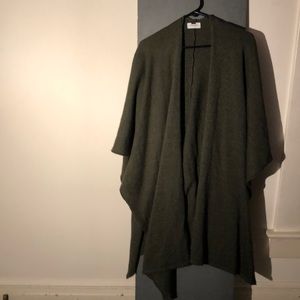 Topman Olive Cape